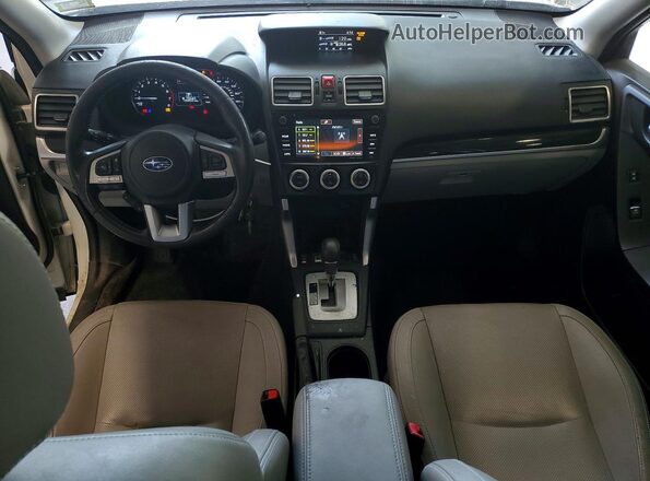 JF2SJAJC7HH400902 2017 SUBARU FORESTER White Dashboard view