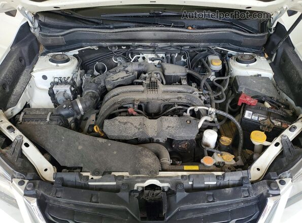 JF2SJAJC7HH400902 2017 SUBARU FORESTER White Engine compartment view