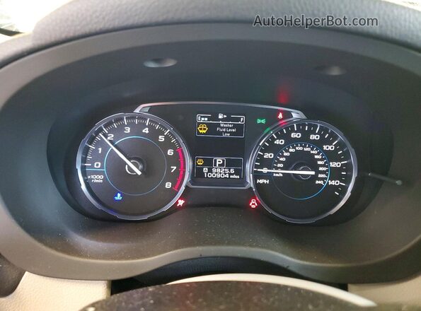 JF2SJAJC7HH527679 2017 SUBARU FORESTER White Вид щитка приладів