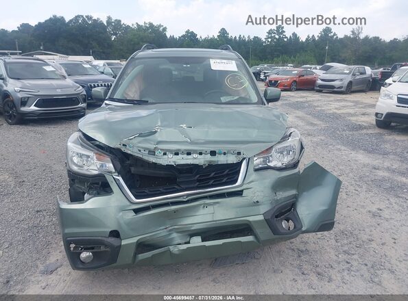 JF2SJAJC8JH553293 2018 SUBARU FORESTER Gray Вид ззаду