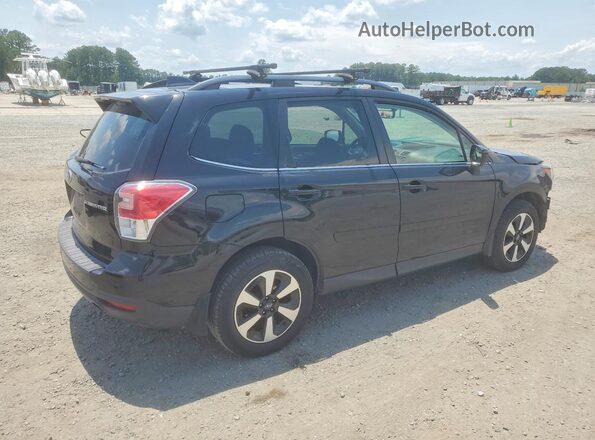 JF2SJAJC9JH532792 2018 SUBARU FORESTER Black Trasero derecho