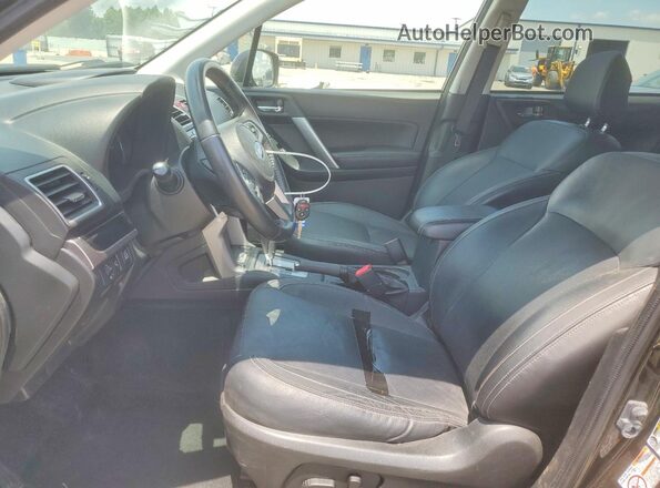 JF2SJAJC9JH532792 2018 SUBARU FORESTER Black Vista interior delantera