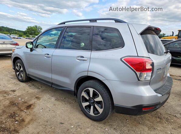 JF2SJAJCXJH478807 2018 SUBARU FORESTER Silver Rear left