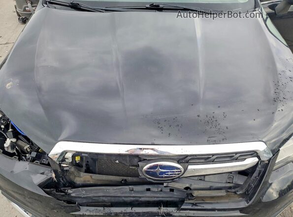 JF2SJAJCXJH616653 2018 SUBARU FORESTER Black Engine compartment view