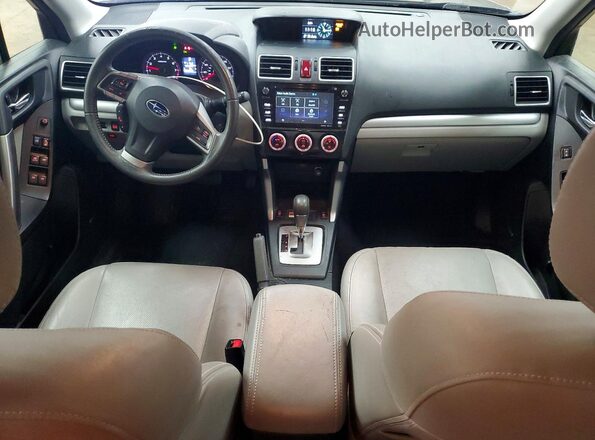 JF2SJAKC3GH412512 2016 SUBARU FORESTER Charcoal Widok deski rozdzielczej