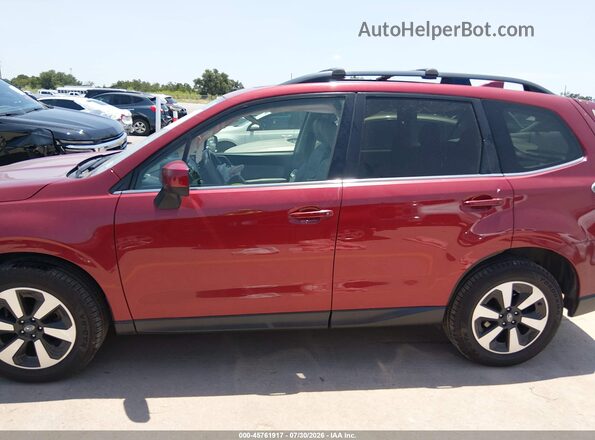 JF2SJALC8HH500181 2017 SUBARU FORESTER Burgundy სალონის 360-გრადუსიანი ხედი