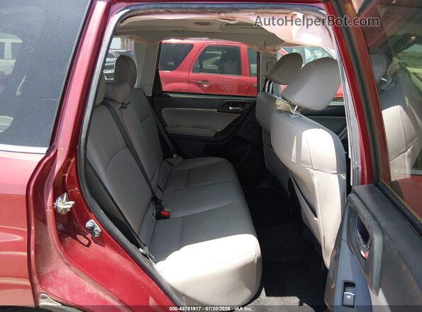 JF2SJALC8HH500181 2017 SUBARU FORESTER Burgundy VIN კოდის სტიკერის ხედი