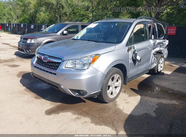 JF2SJARC0GH413350 2016 SUBARU FORESTER Silver Передня ліва чверть