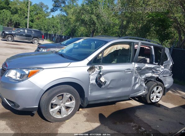 JF2SJARC0GH413350 2016 SUBARU FORESTER Silver Вид спереду