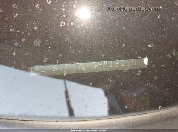 JF2SJARC0GH413350 2016 SUBARU FORESTER Silver Вид підкапотного простору