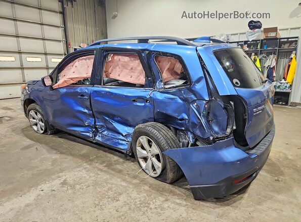 JF2SJARC0GH420508 2016 SUBARU FORESTER Синий Задняя левая четверть