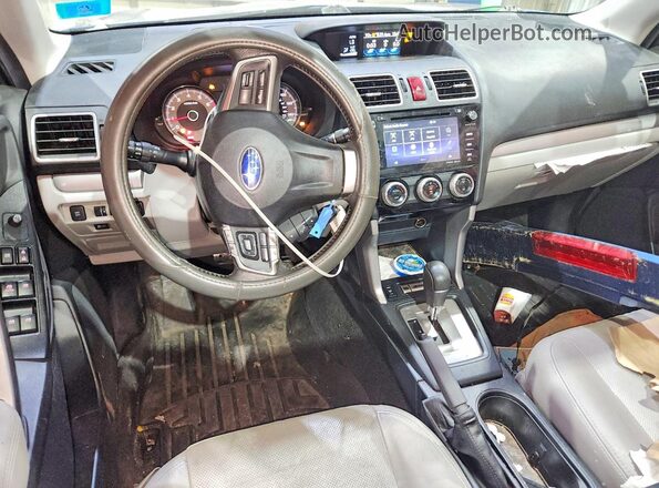 JF2SJARC0GH420508 2016 SUBARU FORESTER Синий Вид панели приборов