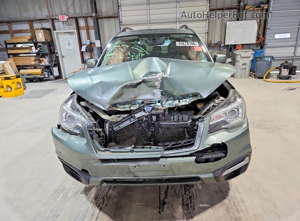 JF2SJARC0JH459591 2018 SUBARU FORESTER Green წინა ხედი