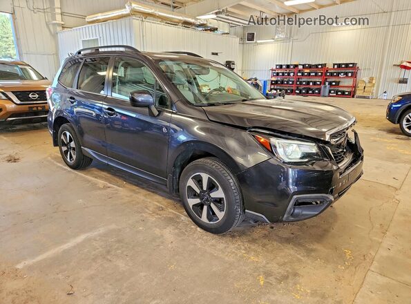 JF2SJARC1HH485353 2017 SUBARU FORESTER Gray Front right