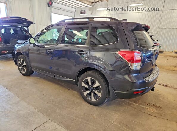 JF2SJARC1HH485353 2017 SUBARU FORESTER Gray Rear left