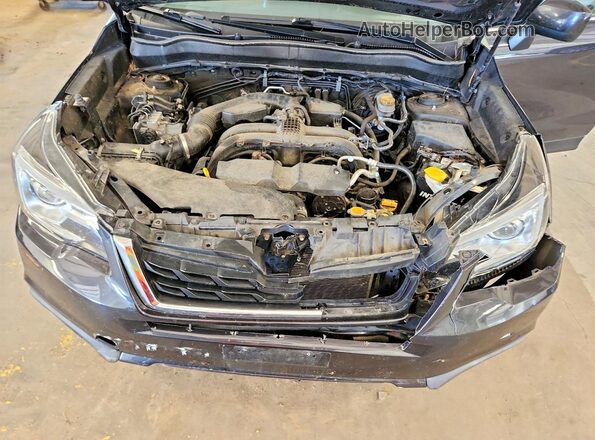 JF2SJARC1HH485353 2017 SUBARU FORESTER Gray Engine compartment view