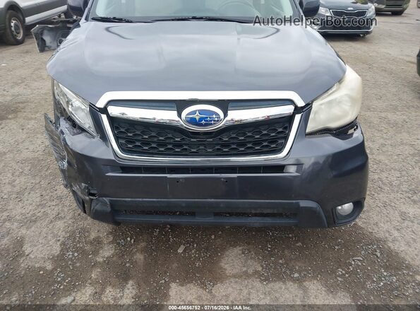 JF2SJARC2GH531562 2016 SUBARU FORESTER Black Widok z przodu