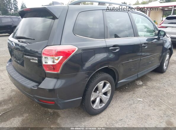 JF2SJARC2GH531562 2016 SUBARU FORESTER Black Tył prawy