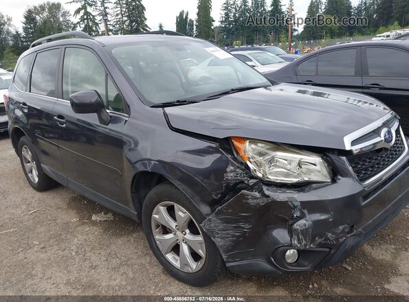 JF2SJARC2GH531562 2016 SUBARU FORESTER Black 