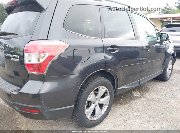 JF2SJARC2GH531562 2016 SUBARU FORESTER Black 