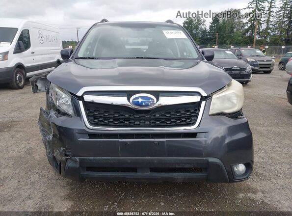 JF2SJARC2GH531562 2016 SUBARU FORESTER Black Widok zestawu wskaźników