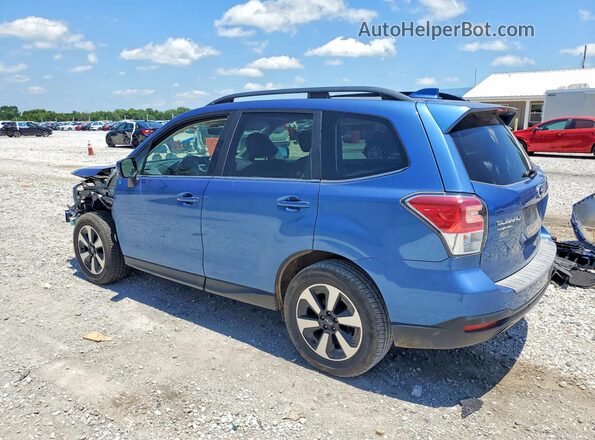 JF2SJARC2JH438581 2018 SUBARU FORESTER Blue Rear left