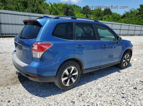 JF2SJARC2JH438581 2018 SUBARU FORESTER Blue Rear right