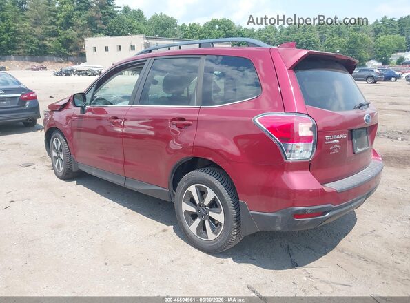 JF2SJARC2JH457681 2018 SUBARU FORESTER Red Trasero izquierdo