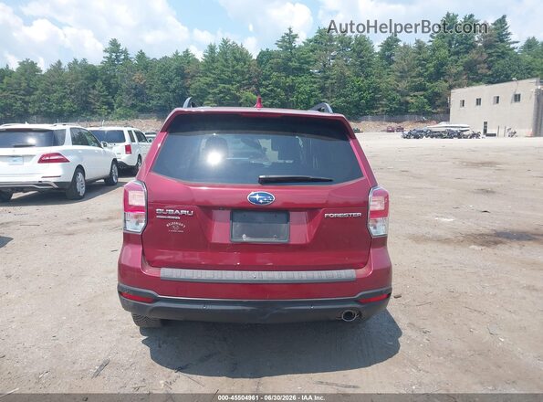 JF2SJARC2JH457681 2018 SUBARU FORESTER Red 