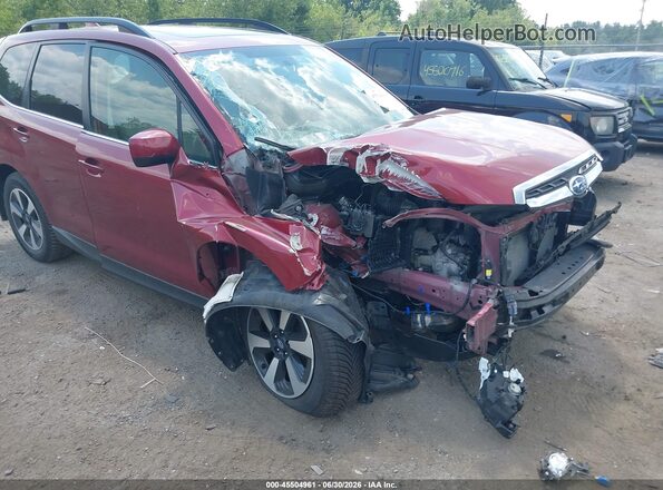 JF2SJARC2JH457681 2018 SUBARU FORESTER Red 