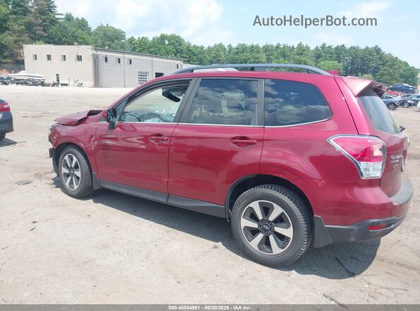 JF2SJARC2JH457681 2018 SUBARU FORESTER Red Vista interior de 360 grados