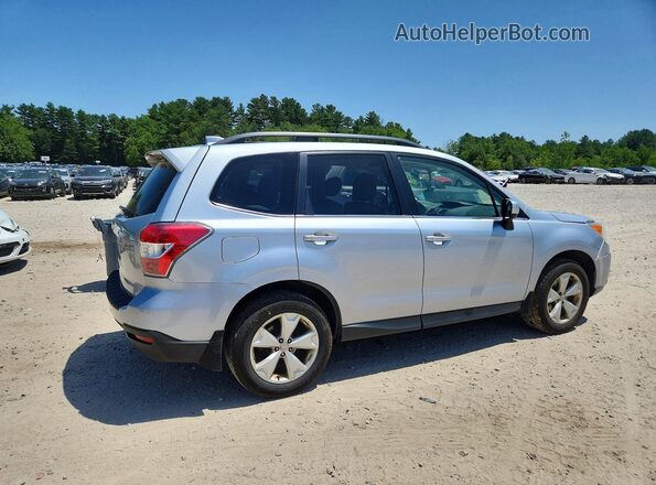 JF2SJARC3GH426982 2016 SUBARU FORESTER Серебряный Задняя правая четверть