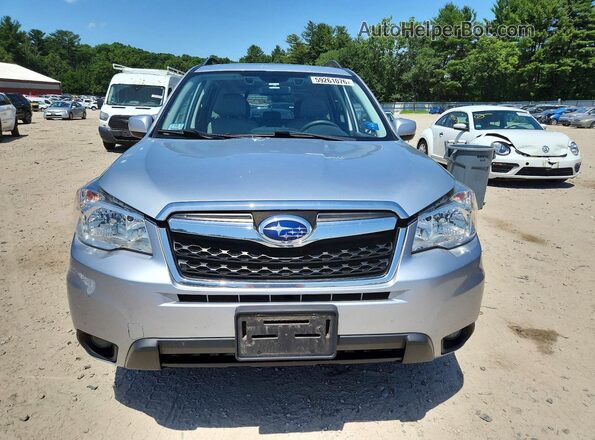 JF2SJARC3GH426982 2016 SUBARU FORESTER Серебряный Вид спереди