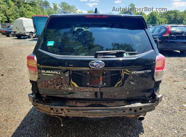 JF2SJARC3JH574248 2018 SUBARU FORESTER Черный Вид сзади