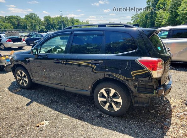 JF2SJARC3JH574248 2018 SUBARU FORESTER Черный Задняя левая четверть