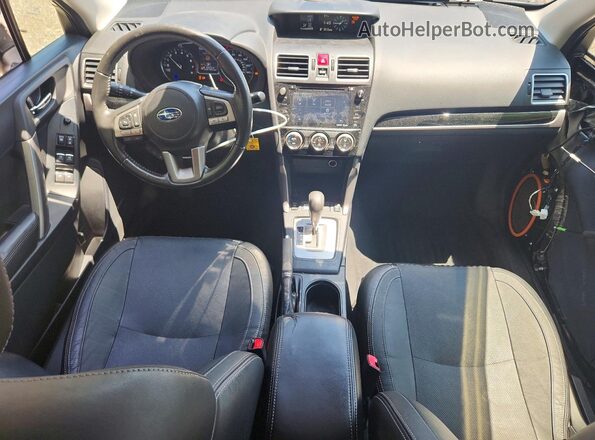 JF2SJARC3JH574248 2018 SUBARU FORESTER Черный Вид панели приборов