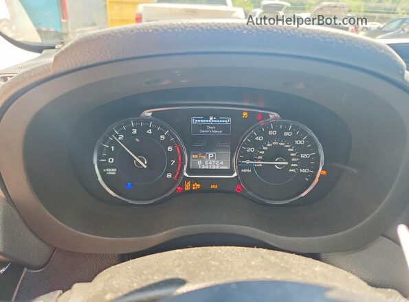 JF2SJARC3JH574248 2018 SUBARU FORESTER Черный Вид щитка приборов
