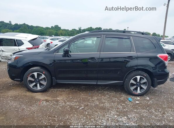 JF2SJARC4JH440431 2018 SUBARU FORESTER Black სალონის 360-გრადუსიანი ხედი