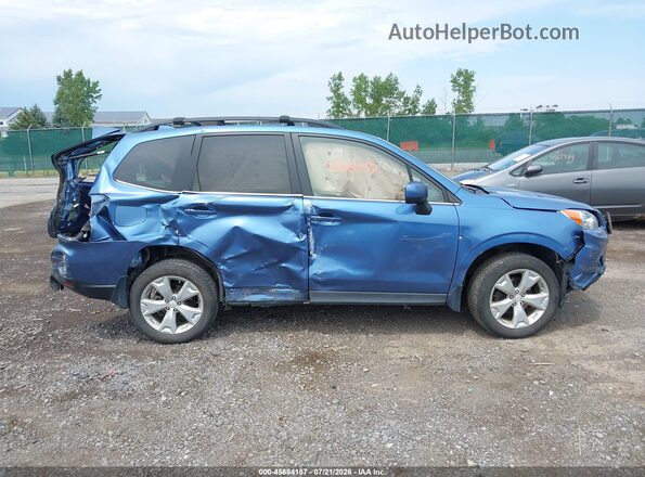 JF2SJARC5GH481689 2016 SUBARU FORESTER Blue Սալոնի հետևի տեսք