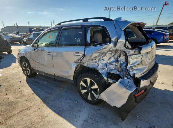 JF2SJARC5HH507838 2017 SUBARU FORESTER Silver Rear left