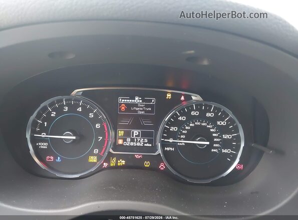 JF2SJARC5JH420673 2018 SUBARU FORESTER Blue Հետևի նստատեղերի տեսք
