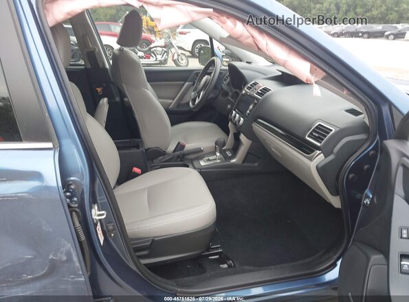 JF2SJARC5JH420673 2018 SUBARU FORESTER Blue Սալոնի դիմացի տեսք