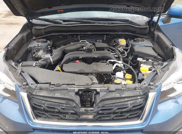 JF2SJARC5JH420673 2018 SUBARU FORESTER Blue Հետևի տեսք