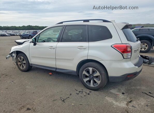 JF2SJARC5JH555328 2018 SUBARU FORESTER White Trasero izquierdo