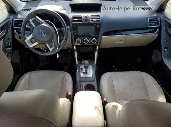 JF2SJARC6JH504534 2018 SUBARU FORESTER Черный Вид панели приборов