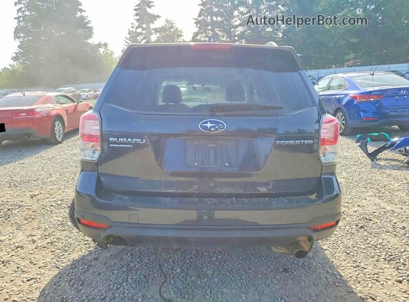 JF2SJARC6JH504534 2018 SUBARU FORESTER Черный Вид сзади
