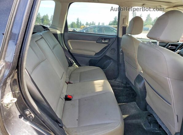 JF2SJARC6JH504534 2018 SUBARU FORESTER Черный Вид задних сидений