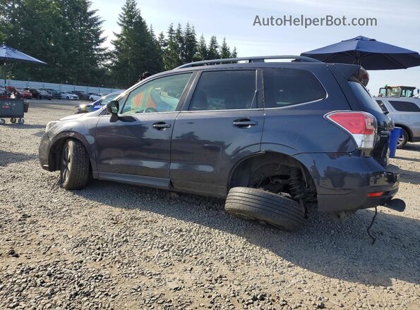 JF2SJARC6JH504534 2018 SUBARU FORESTER Черный Задняя левая четверть