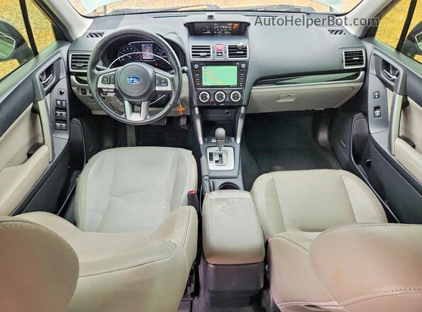 JF2SJARC7HH423438 2017 SUBARU FORESTER Green Dashboard view