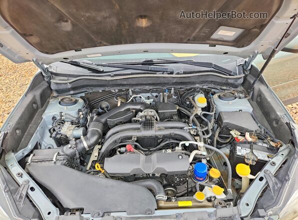 JF2SJARC7HH423438 2017 SUBARU FORESTER Green Engine compartment view